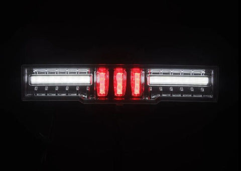 AlphaRex 21-24 Toyota GR86 / 21-24 Subaru BRZ NOVA-Series Prismatic LED Fourth Brake Light - Chrome - 220060