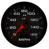 Autometer Phantom II 5in 0-140MPH In-Dash Electronic GPS Programmable Speedometer - 7581