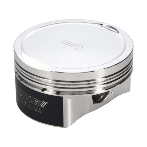 Manley Dodge Hellcat 4.095 Bore -6.5cc 9.5:1 CR Platinum Series Dish Piston Set - 597905C-8