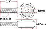 SPC Performance XAXIS Rod End Ball Joint - 15795