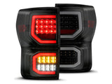Raxiom 07-13 Toyota Tundra Axial Series LED Tail Lights- Black Housing- Smoked Lens - TU3523