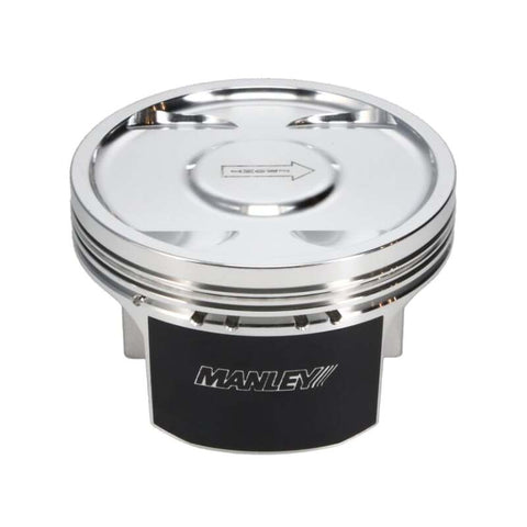 Manley 04+ Subaru WRX/STi (EJ257) 75mm DE-Stroker 99.5mm STD Size Bore 8.5:1 Dish Piston Set - 632000C-4