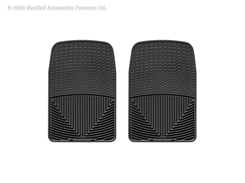 WeatherTech 98 Lincoln Navigator Front Rubber Mats - Black - W9
