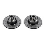 Power Stop 75-76 Chrysler Cordoba Front Evolution Drilled & Slotted Rotors - Pair - AR8310XPR
