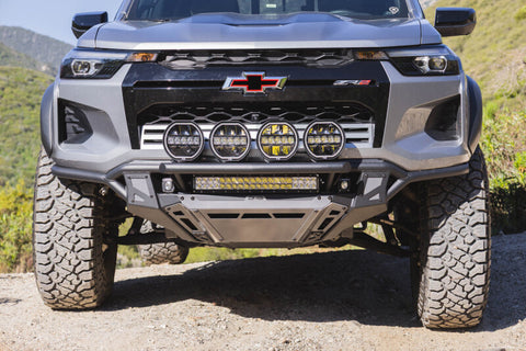 DV8 Offroad 23-26 Chevrolet Colorado ZR2 Tube Front Bumper - FBCS3-04