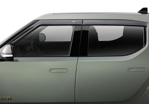 AVS 22-24 Rivian R1T Ventvisor Low Profile Deflectors 4pc - Smoke - 894108