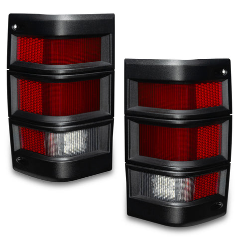 ORACLE Lighting Jeep Comanche MJ LED Tail Lights - Standard Red Lens - 5909-003