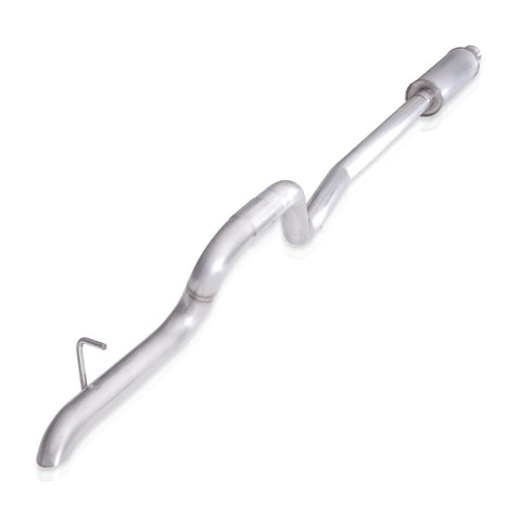 Stainless Works 2018+ Jeep Wrangler JL 304SS Factory Connect 2.5in Cat Back Dump Exhaust System - JPJLUCBD