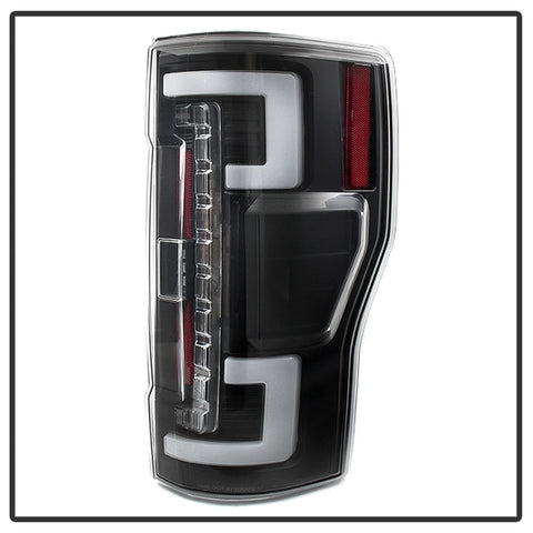 Spyder 17-18 Ford F250 (w/Blind Spot Sens./LED Model Only) LED Tail Lights-Blk ALT-YD-FS17BS-LED-BK - 5085610