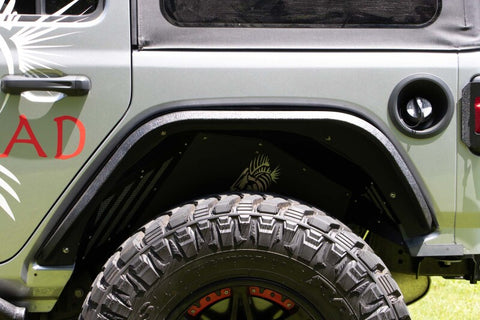 Fishbone Offroad 2020+ Jeep Gladiator Rear Fenders Elite Steel - FB23144R