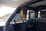DV8 Offroad 2018+ Jeep Wrangler Rear Window Molle Panels - MPJL-01