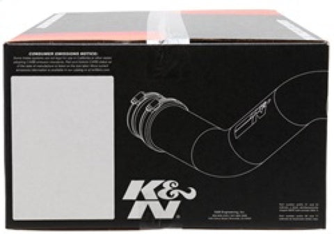 K&N 03-04 Evo 8 ONLY Polished Typhoon Short Ram Intake - 69-6543TP