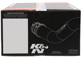 K&N 08-11 WRX/STi Black Typhoon Short Ram Intake - 69-8004TTK