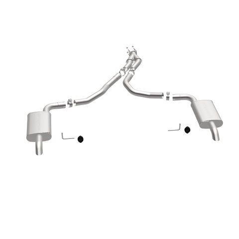 MagnaFlow 75-79 Chevy Corvette V8 5.7L Dual Split Rear Exit Stainless Cat-Back Perf Exhaust - 16710