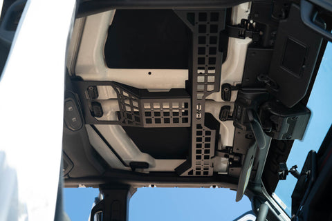 DV8 Offroad 2018-2025 Jeep Wrangler & Gladiator Overhead Molle Panel - MPJL-04