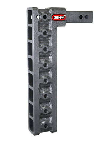 Gen-Y Mega Duty 2in Shank 17.5in Drop 1.5K TW 10K Hitch w/GH-0100 Stabilizer Kit - GH-308