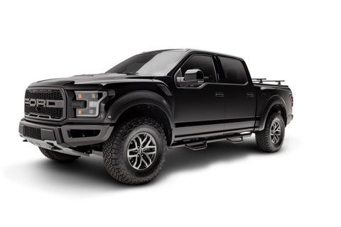 N-Fab Nerf Step 15-17 Ford F-150 SuperCrew - Tex. Black - Cab Length - 3in - F1585CC-TX