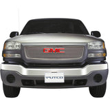 Putco 03-06 GMC Sierra Light/Heavy Duty (Covering Logo) - Bolt on Liquid Mesh Grilles - 99138