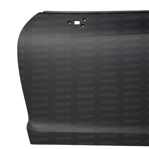 Seibon 09-10 Nissan GTR R35 Dry Carbon Fiber Door Pair - DD0910NSGTR-OE-DRY