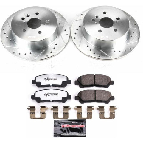 Power Stop 08-13 Toyota Highlander Rear Z36 Truck & Tow Brake Kit - K4714-36