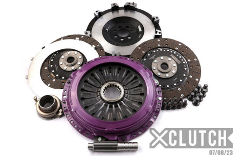 XClutch 07-17 Mitsubishi Lancer EVO X 2.0L 9in Twin Solid Organic Clutch Kit - XKMI23523-2G