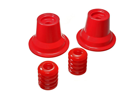 Energy Suspension Rear Shock Bushings - Red - 8.9105R