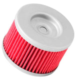 K&N Honda/Kawasaki/Polaris/Suzuki 1.969in OD x .469in ID x 1.438in H Oil Filter - KN-112