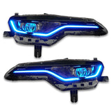 Oracle 19-21 Chevy Camaro SS/RS RGBW+A Headlight DRL Upgrade Kit - ColorSHIFT - 1419-330
