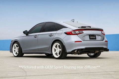 Remark 2022+ Honda Civic Sport Hatchback FL2 (Link Loop) Cat-Back Exhaust Burnt Stainless Steel Tip - RK-C4063H-10T