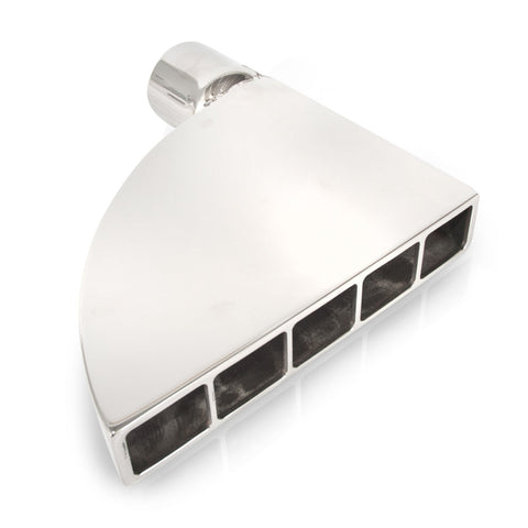 Stainless Works Boxxter Exhaust Tips 2in ID Inlet 1.5in x 8.5in Inline Outlet - 811200-WG