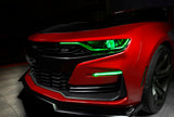 Oracle 19-21 Chevy Camaro SS/RS RGBW+A Headlight DRL Upgrade Kit - ColorSHIFT - 1419-330