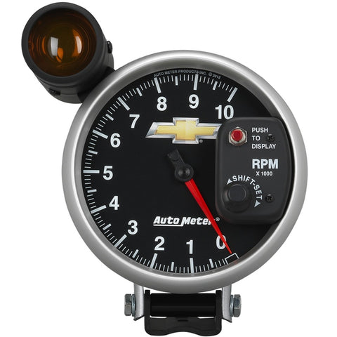 Autometer Performance Parts 5in 0-10000 RPM Tachometer COPO Camaro Gauge w/ Shift Light - 880445