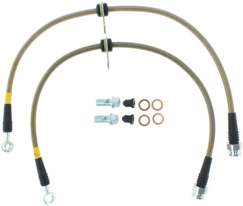 StopTech 96-04 Acura RL Stainless Steel Rear Brake Lines - 950.40503