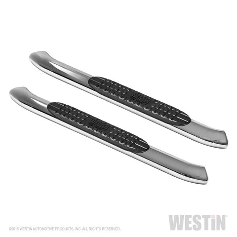 Westin 18-22 Jeep Wrangler JL 2dr PRO TRAXX 4 Oval Nerf Step Bars - SS - 21-24050