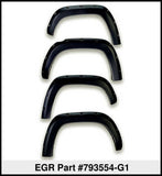 EGR 19-22 Ford Ranger Painted To Code Shadow Traditional Bolt-On Look Fender Flares Black Set Of 4 - 793554-G1
