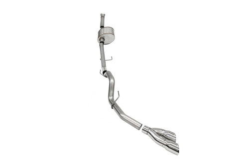 Corsa 2021-2025 Ford F-150 SuperCab/6.5in Bed 5.0L V8 Xtreme Cat-Back Single Side Exit-Polished - 21148