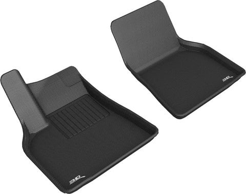 3D MAXpider 2020-2020 Tesla Model Y Kagu 1st Row Floormat - Black - L1TL01711509