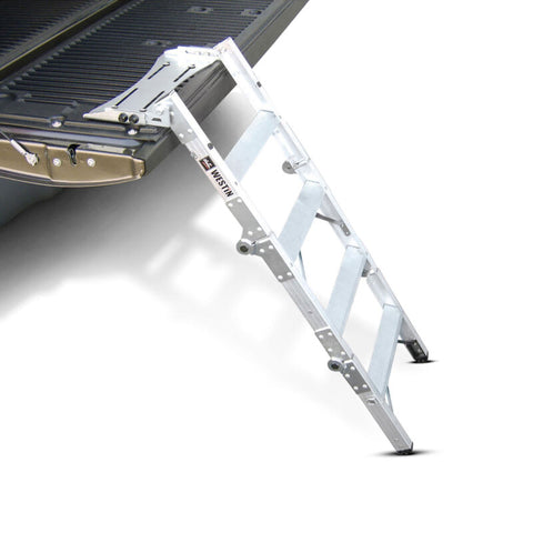 Westin Truck-Pal Tailgate Ladder - Aluminum - 10-3000