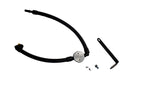J&amp;L 2021.5-2024 Ford Bronco 2.3L EcoBoost Oil Separator 3.0 Passenger Side - Clear Anodized - 3075P-C