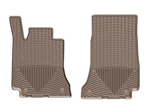 WeatherTech 2015+ Mercedes-Benz C-Class Sedan/Coupe/Cabriolet Front Rubber Mats - Tan - W429TN