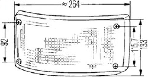 Hella Reversing Lamp 2Zr - 005603067