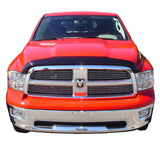 AVS 09-18 Dodge RAM 1500 (Excl. Rebel Models) High Profile Bugflector II Hood Shield - Smoke - 25045