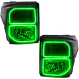 Oracle Ford F250/350 11-16 Halo Kit (Square Ring Design) - ColorSHIFT w/ 2.0 Controller - 2383-333