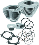 S&S Cycle 99-06 BT 97in Big Bore Cylinder Kit - Silver - 910-0201