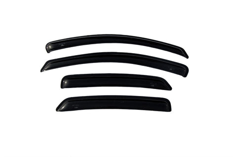 AVS 05-07 Ford Five Hundred Ventvisor Outside Mount Window Deflectors 4pc - Smoke - 94308