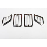 Rugged Ridge 97-06 Jeep Wrangler TJ Stainless Steel Side Marker / Turn Signal Euro Guard Set - 11142.02