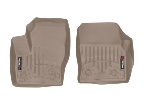WeatherTech 2017+ Lincoln MKC Front FloorLiner - Tan - 4510521