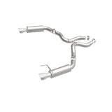 MagnaFlow Axle Back, SS, 3in, Competition, Dual Split Polished 4.5in Tip 2015 Ford Mustang GT V8 5.0 - 19103