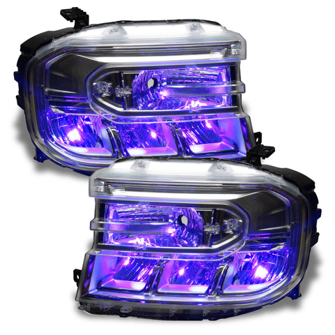 Oracle 2022 Ford Maverick RGB Headlight Demon Eye Kit - ColorSHIFT w/Simple Controller - 1469-504
