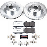 Power Stop 00-03 Mercedes-Benz CL500 Front Z26 Street Warrior Brake Kit - K5235-26